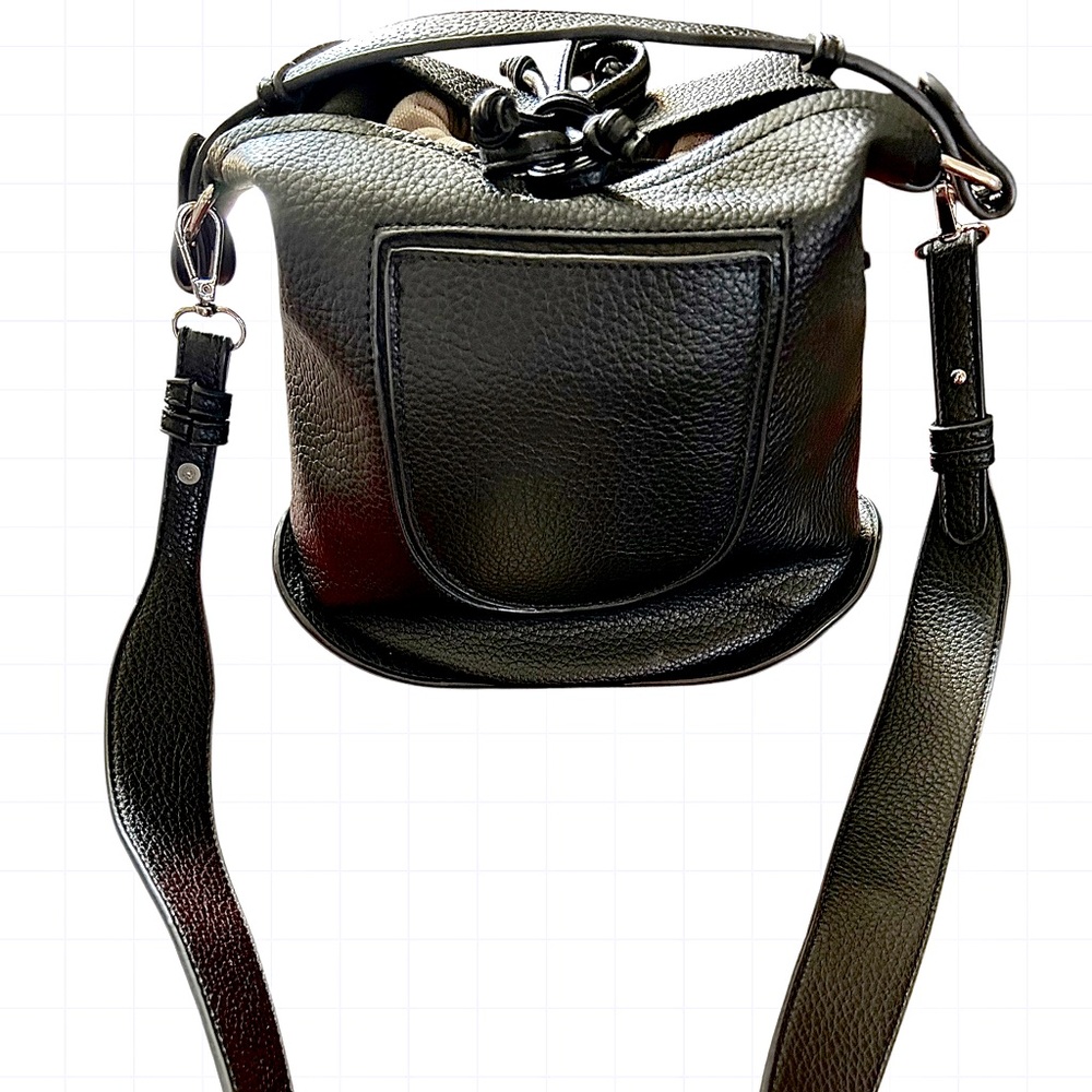 Black Bucket Bag by Le Miel